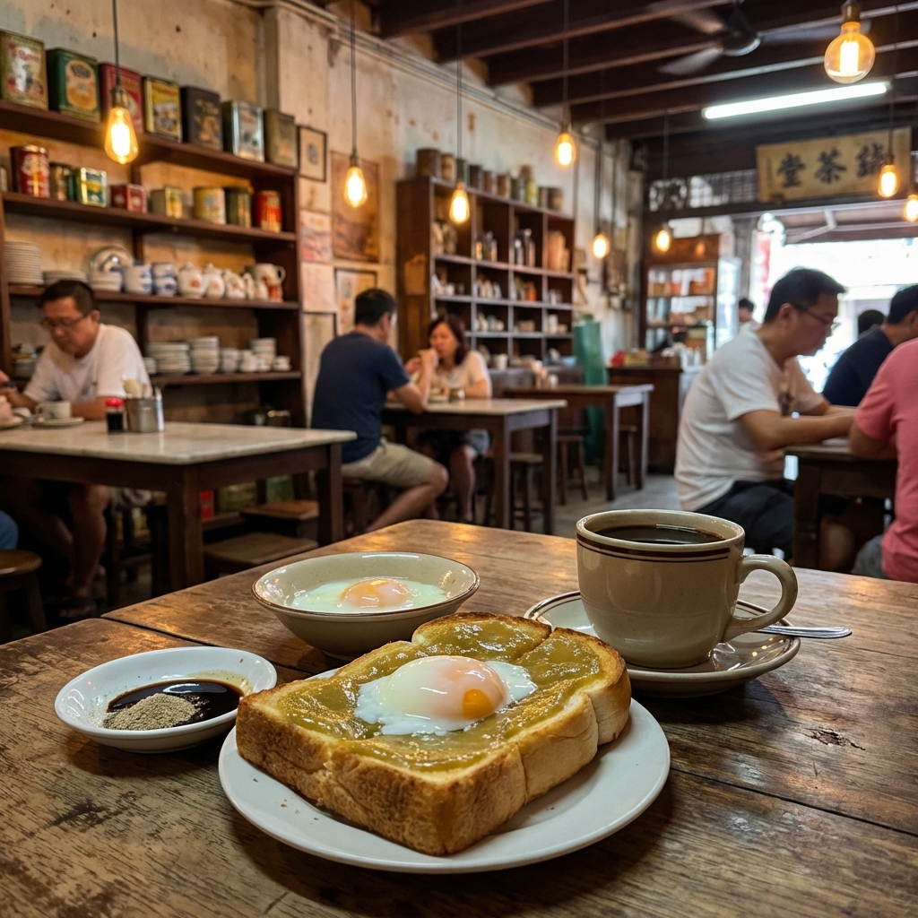 Roti Titab at Kopitiam Kita